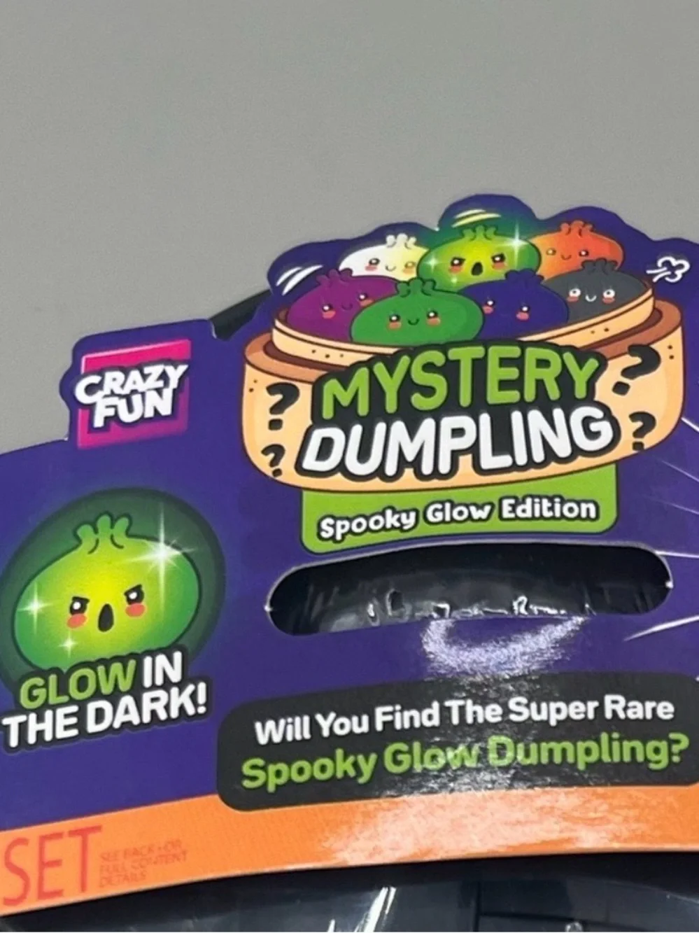 RMS Crazy Fun HALLOWEEN Mystery Dumpling Spooky Glow Edition Squishy NEW 🎃👻